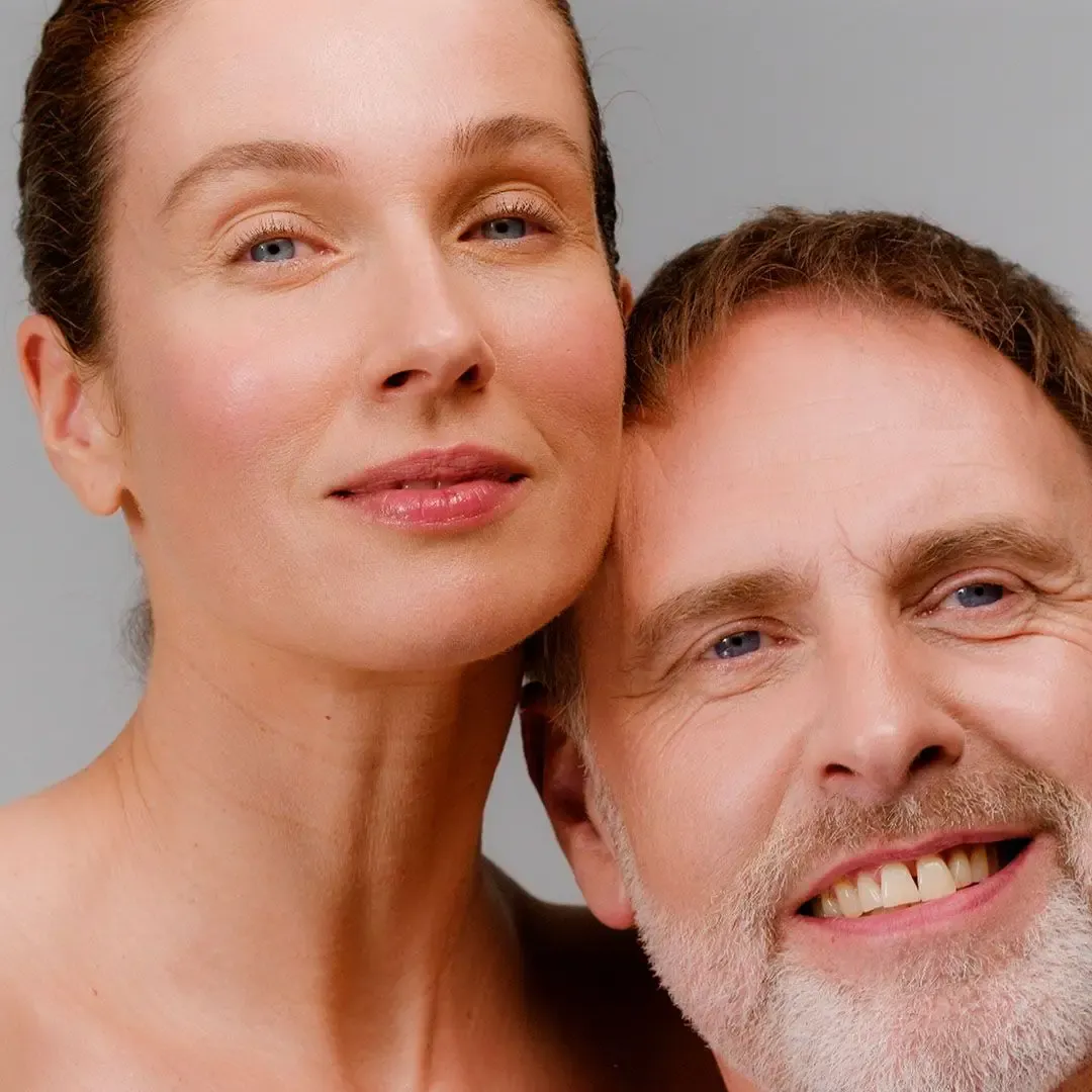 Portrait glamour d'un homme et d'une femme