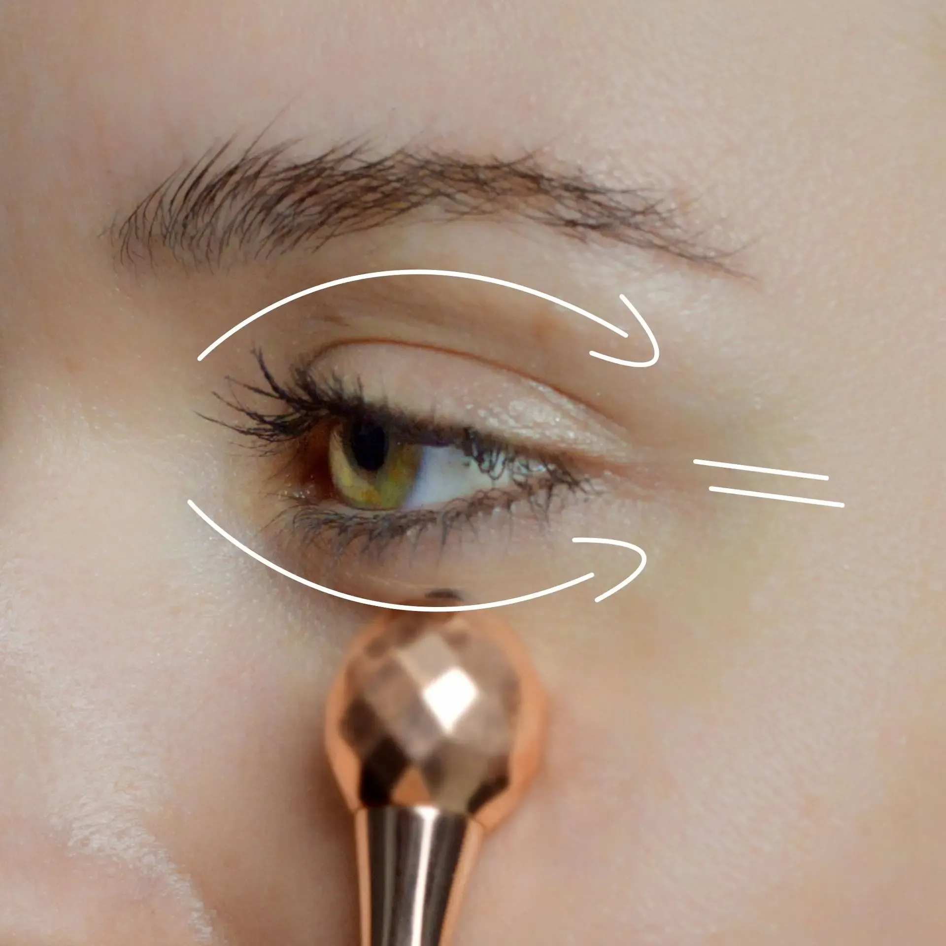 Eye Recipe treatment application – Step 3