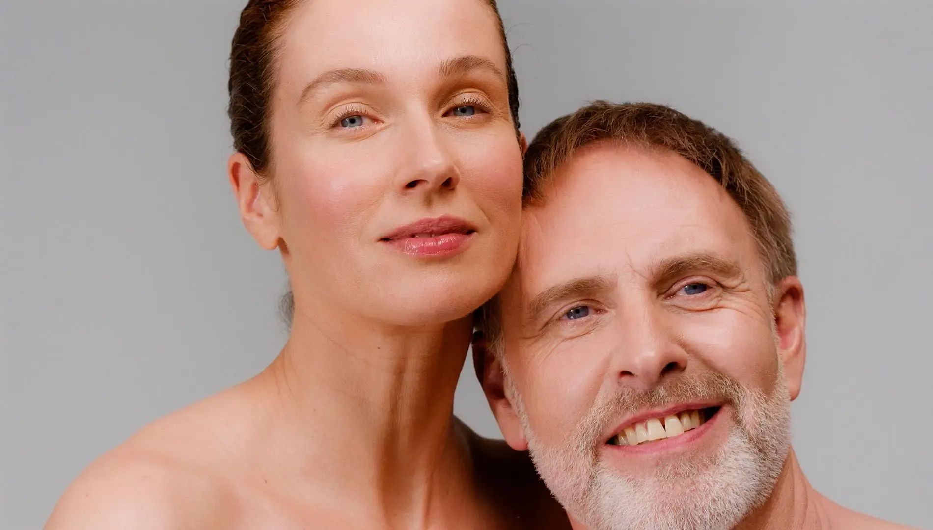 Glamorous portrait of a man and a woman